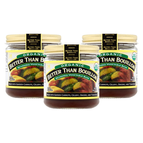 Better Than Bouillon Organic Vegetable Base, Made from Seasoned &