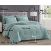 Chezmoi Collection Piper Queen Bed in a Bag 7-Pieces Honeycomb