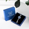 Hecate Key Necklace for Women Men Hekate Wheel Pendant Sterling