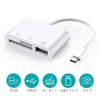 USB Type C SD Card Reader, Portable USB C Camera,