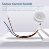 Infrarot-Bewegungssensor-Steuerung, Automatischer Infrarot-Bewegungssensor HW08F LED Automatischer Infrarot-Bewegungssensor-Steuerschalter, PIR-Sensor, (MR-HW08F 45