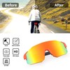FEISEDY Sports Sunglasses Mens Women Baseball Sunglasses Biking Cycling Sunglasses