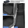Floor Mats & Cargo Liner Compatible with 2019-2025 Mazda 3