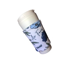 US Air Force Gifts for Women, Neoprene Cup Sleeve, Cup Sleeves for Cold Drinks Reusable, Cup Sleeve for Hot Drinks, Reusable Iced Coffee Cup Sleeve, Neoprene Insulated Sleevesâ€¦ (Without Cup)