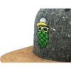 Bavarian Caps Hopfinator Baseball Cap, gray