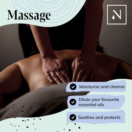 Nikura Apricot Kernel Oil (Refined) - 250ml | for Skin, Hair, Massage, Body, Face | Moisturising Carrier Oil | Vegan & UK Made | BPA Free