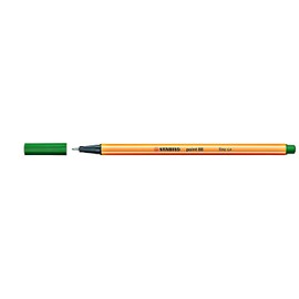 Fineliner - STABILO point 88 - Pack of 3 - Pine Green