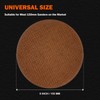 Huzeew 50PCS Mesh Abrasive Sanding Discs, 6-Inch 60-240 Grit Dust-Free