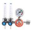 Argon Pressure Regulator Zinc Alloy Double Tube Female Thread G5/8in