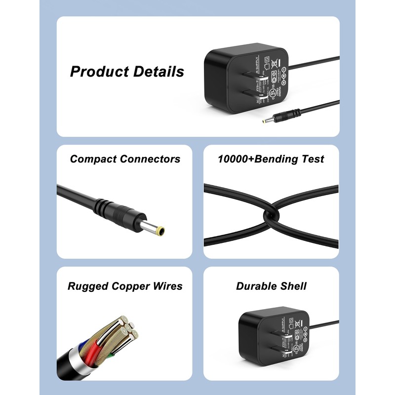 ADRICY for SCRIB3D Pen Charger Compatible with SCRIB3D P1 3D
