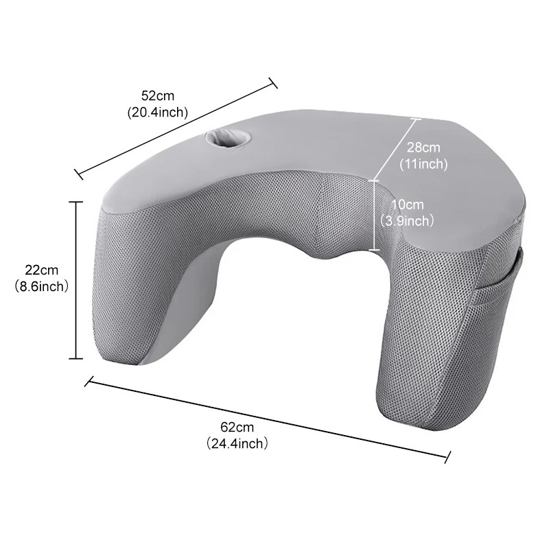 Gaming Lap Pillow for Sofa Comfort – Memory Foam Armrest