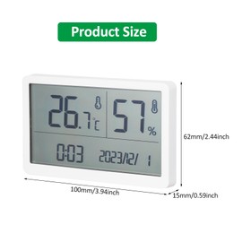 GM1372 Thermometer Indoor Household High-Precision Electronic Digital Temperature and Humidity Meter Infant Room Dry Temperature and Humidity Meter