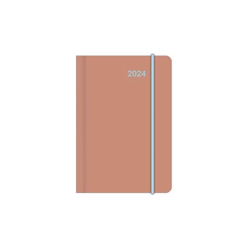 Blue Spring 2024 Diary Book Calendar Pocket Calendar 8 x