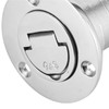 Marine Fuel Deck Fill Filler W/ Keyless Lid 316 Stainless
