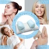 Mybow Back Sleeper Beauty Pillow for Anti Aging Wrinkle Prevention