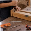 GLEAVI Square Hole Drill Bit Carbon Steel Mortising Attachment for