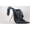 Chunky Knit Throw Bulky Merino Sofa Blanket Hand-Made Super Large