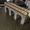 Spencer-3D 16" Big O Scale Stone Brick Arch Bridge CUSTOMERS