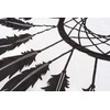 styleBREAKER Round Beach Towel with Dream Catcher and Feather Print,