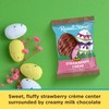 Russell Stover Easter Strawberry Crème Milk Chocolate Easter Egg, 1.3