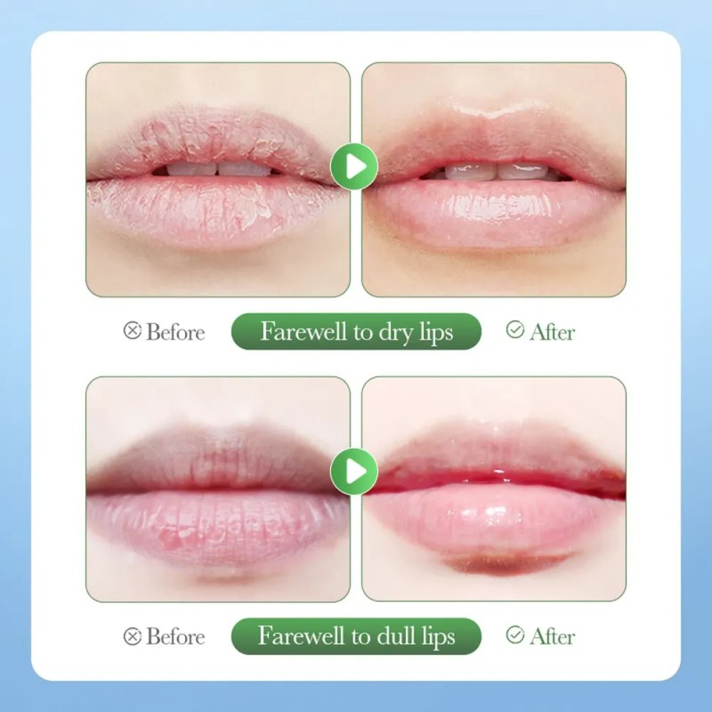 Bálsamo Labial Hidratante Para Labios Con Aguacates, Útil Pa