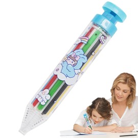 Generisch Kunst-Graffiti-Malstifte, einziehbare Buntstifte - 8-in-1 Buntstifte mit Druckstift - Tragbare Malwerkzeuge, lustige Kunstunterrichtsmaterialien für und Mädchen