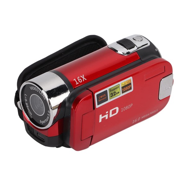 Cerlingwee Handheld Video Camcorder, 270 Degree Rotation, 2.7 Inch Colour