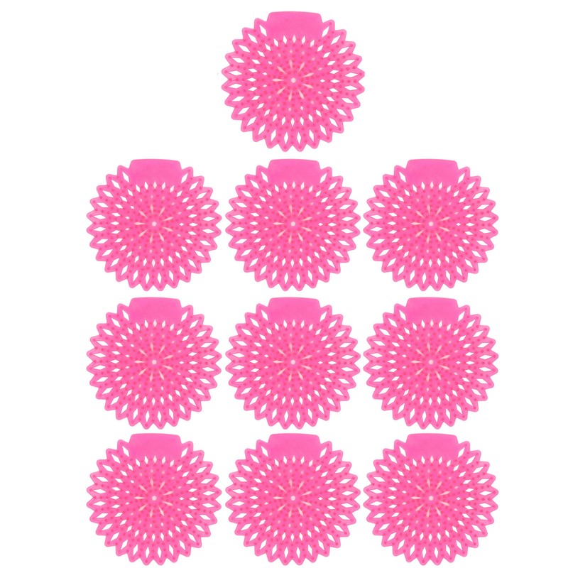 10Pcs Urinal Screens Deodorizer Splash Proof Long Lasting Odor Removal