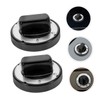 STOBOK Universal Fit Stove Knob BBQ Gas Burner Knob Replacement