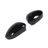 2 Pcs Door Side Rearview Mirror Cover Cap Left Right