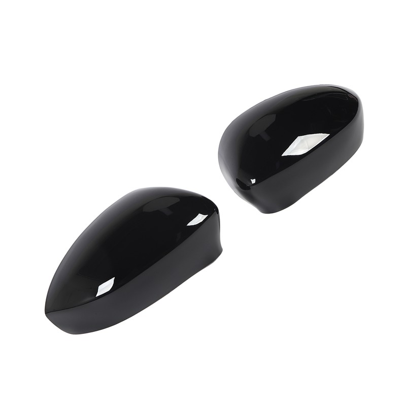2 Pcs Door Side Rearview Mirror Cover Cap Left Right
