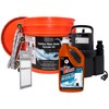 DrainX Tankless Water Heater Flushing Kit with Eco-safe Liquid Descaler