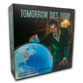 BoardGame Tomorrow Dies Today - an Asymmetrical Strategy Board Game for 1-7 Players! Strategy, Negotiation, Betrayal, and Puzzles!