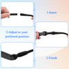 Josojoou 10PCS Glasses Strap and 10 Pairs of Ear Hooks,