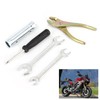 Universal Motorcycle Repair Tool Set Wrench + Screwdriver + Pliers