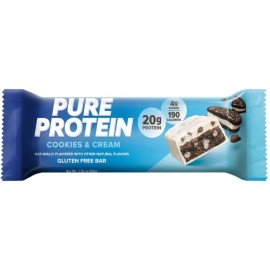 Pursuequality shop Pure Protein 20g Protein Bar - Cookies & Cream - 12pk