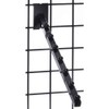 7-Ball Waterfall Hook for Grid Panels Black