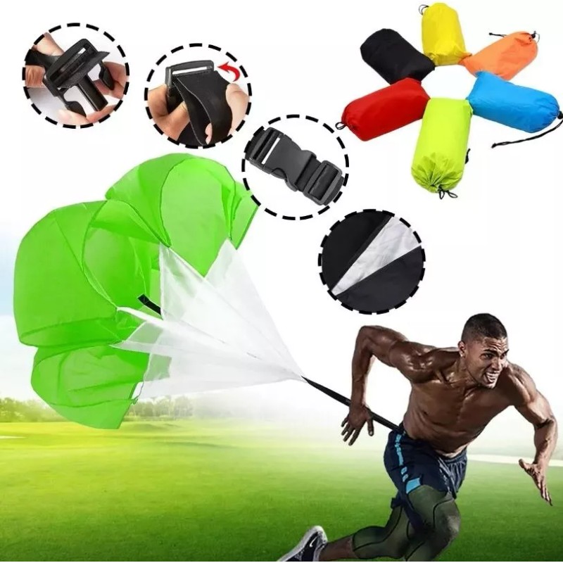 Compraymas Paracaídas Para Entrenamiento Correr Atletismo Resistencia*