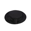 Black Wide Brim Church Derby Hat for Women Elegant Kentucky