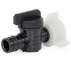 1/2" PEX-A Expansion x 1/2" FPT Swivel Poly Ball Valve,