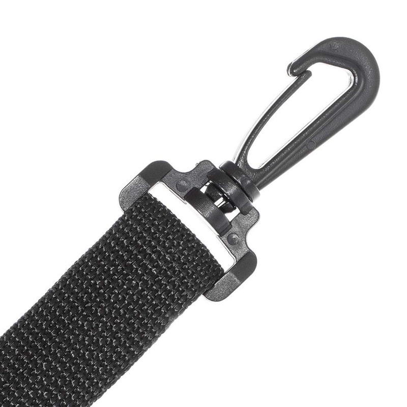 Paracord Planet Plastic Swivel Snap Hook – 1 Inch Black