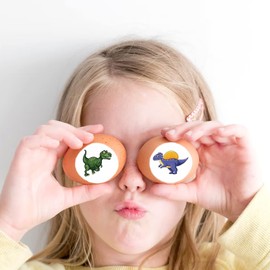 500Pcs Dinosaur Stickers for Kids Boy Teacher Round Animal Children Reward Stickers Roll Sticker School Supplies Incentive Potty Training Stickers for School Classroom Home