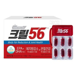 Krill56 Pulses Krill Oil, 90 tablets, 1 piece / 크릴56 펄세스 크릴오일, 90정, 1개