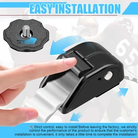 Chin Strap Cam Loc Housing Set & Football Helmet Thumb Screws for Riddell SpeedFlex, Maintenance of Speedflex Youth Football Helmet Chinstrap Chin Strap stabilisation, 2 Set