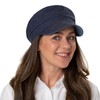 Lipodo Linen Reversible Cap - Two-Tone Hat - Plain Baker