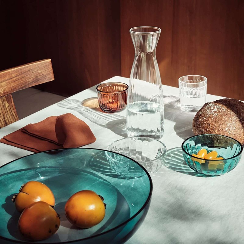 iittala 1054942 Rami Bowl Dish, 1.8 gal (0.36 L), Clear