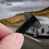 Fastener Rivet Clips, Car Push Retainer Clips, 100Pcs Universal Nylon