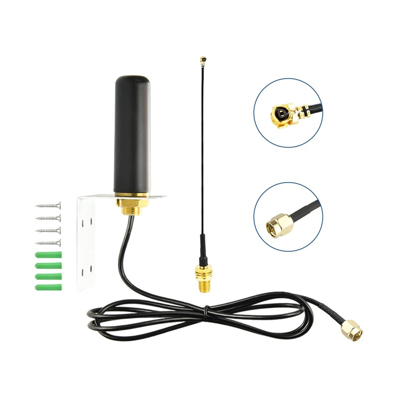 Boobrie 915Mhz LoRa Antenna Omni-Directional 5dBi SMA Male + 15CM