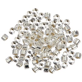 Miyuki DB041 7.2gm Delica Seed Beads, Size 11/0, Silver Lined Crystal