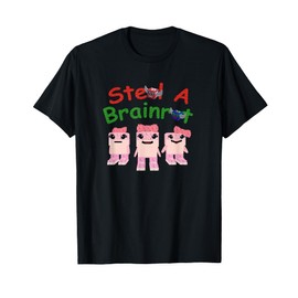 Steal A Brainrot Las Tralaleritas Gamer Design for Kids T-Shirt